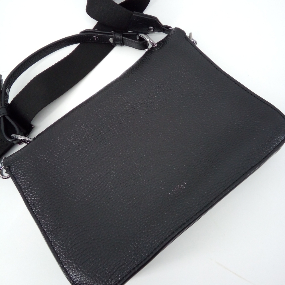 $278 Botkier VALENTINA FLAP SATCHEL in Core Handbag Purse Gunmetal Hardware Bag - Picture 11 of 16